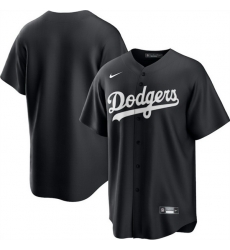 Men Los Angeles Dodgers Blank Black Lights Out Limited Stitched Baseball Jersey Men Los Angeles Dodgers Blank Black Lights Out Limited Stitched Baseball Jersey