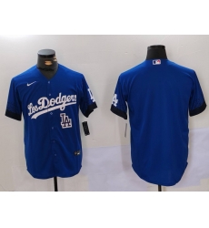 Men Los Angeles Dodgers Blank Blue City Connect Cool Base Stitched Baseball Jersey 1 Men Los Angeles Dodgers Blank Blue City Connect Cool Base Stitched Baseball Jersey 1