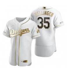 Men Los Angeles Dodgers Cody Bellinger 35 2020 World Series Champions Golden Limited Authentic Jersey White Men Los Angeles Dodgers Cody Bellinger 35 2020 World Series Champions Golden Limited Authentic Jersey White