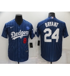 Men Los Angeles Dodgers Front 8 Back 24 Kobe Bryant Navy With KB Patch Cool Base Stitched jersey Men Los Angeles Dodgers Front 8 Back 24 Kobe Bryant Navy With KB Patch Cool Base Stitched jersey