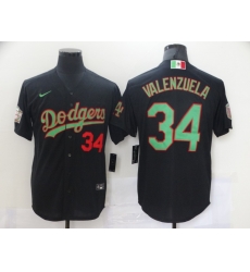Men Los Angeles Dodgers Mexican Fernando Valenzuela 34 World Series Black MLB Jersey Men Los Angeles Dodgers Mexican Fernando Valenzuela 34 World Series Black MLB Jersey