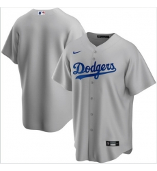 Men Los Angeles Dodgers Nike Gray Blank Jersey Men Los Angeles Dodgers Nike Gray Blank Jersey
