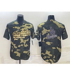 Men Los Angeles Dodgers Olive Team Big Logo Cool Base Stitched Baseball Jersey Men Los Angeles Dodgers Olive Team Big Logo Cool Base Stitched Baseball Jersey