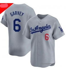 Men Los Angeles Dodgers Steve Garvey #6 Gray Flex Base Stitched White Jersey Men Los Angeles Dodgers Steve Garvey #6 Gray Flex Base Stitched White Jersey