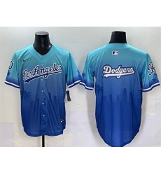 Men Los Angeles Dodgers Team Big Logo Blue Limited Stitched Baseball Jersey Men Los Angeles Dodgers Team Big Logo Blue Limited Stitched Baseball Jersey