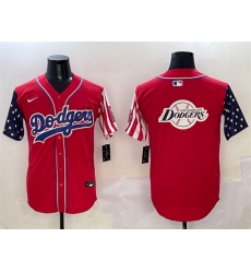 Men Los Angeles Dodgers Team Big Logo Red Limited Stitched Baseball Jersey 002 Men Los Angeles Dodgers Team Big Logo Red Limited Stitched Baseball Jersey 002