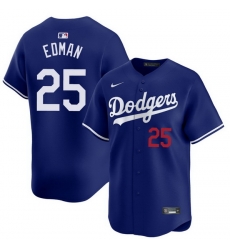 Men Los Angeles Dodgers Tommy Edman #25 Blue Flex Base Stitched MLB Jersey Men Los Angeles Dodgers Tommy Edman #25 Blue Flex Base Stitched MLB Jersey