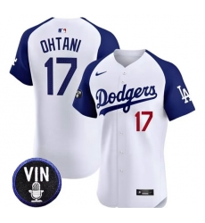 Men Men Los Angeles Dodgers 17 Shohei Ohtani White Vin Scully Patch Stitched Jersey Men Men Los Angeles Dodgers 17 Shohei Ohtani White Vin Scully Patch Stitched Jersey