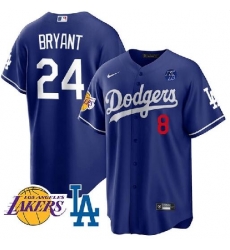 Men Nike Los Angeles Dodgers 8 24 Kobe Bryant Mamba Day Lakers Logo Flex Base Jersey Men Nike Los Angeles Dodgers 8 24 Kobe Bryant Mamba Day Lakers Logo Flex Base Jersey