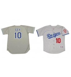 Men Ron Cey 1981 Los Angeles Dodgers Grey Road Jersey Men Ron Cey 1981 Los Angeles Dodgers Grey Road Jersey