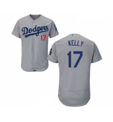 Mens Los Angeles Dodgers 17 Joe Kelly Gray Alternate Flex Base Authentic Collection Baseball Jersey Mens Los Angeles Dodgers 17 Joe Kelly Gray Alternate Flex Base Authentic Collection Baseball Jersey