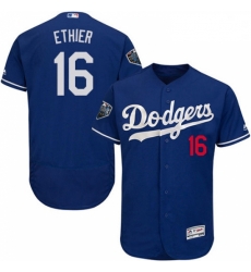 Mens Majestic Los Angeles Dodgers 16 Andre Ethier Royal Blue Flexbase Authentic Collection 2018 World Series Jersey Mens Majestic Los Angeles Dodgers 16 Andre Ethier Royal Blue Flexbase Authentic Collection 2018 World Series Jersey