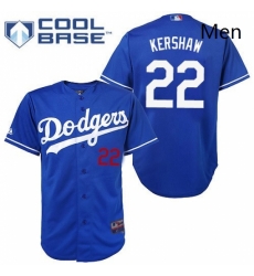 Mens Majestic Los Angeles Dodgers 22 Clayton Kershaw Authentic Royal Blue Cool Base MLB Jersey Mens Majestic Los Angeles Dodgers 22 Clayton Kershaw Authentic Royal Blue Cool Base MLB Jersey