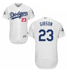 Mens Majestic Los Angeles Dodgers 23 Kirk Gibson Authentic White Home 2017 World Series Bound Flex Base Jersey Mens Majestic Los Angeles Dodgers 23 Kirk Gibson Authentic White Home 2017 World Series Bound Flex Base Jersey