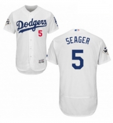 Mens Majestic Los Angeles Dodgers 5 Corey Seager Authentic White Home 2017 World Series Bound Flex Base Jersey Mens Majestic Los Angeles Dodgers 5 Corey Seager Authentic White Home 2017 World Series Bound Flex Base Jersey