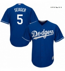 Mens Majestic Los Angeles Dodgers 5 Corey Seager Replica Royal Blue Alternate Cool Base MLB Jersey Mens Majestic Los Angeles Dodgers 5 Corey Seager Replica Royal Blue Alternate Cool Base MLB Jersey