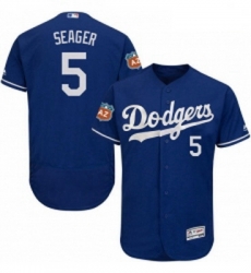 Mens Majestic Los Angeles Dodgers 5 Corey Seager Royal Blue Flexbase Authentic Collection MLB Jersey Mens Majestic Los Angeles Dodgers 5 Corey Seager Royal Blue Flexbase Authentic Collection MLB Jersey