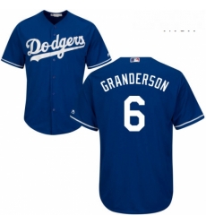 Mens Majestic Los Angeles Dodgers 6 Curtis Granderson Replica Royal Blue Alternate Cool Base MLB Jersey Mens Majestic Los Angeles Dodgers 6 Curtis Granderson Replica Royal Blue Alternate Cool Base MLB Jersey