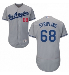 Mens Majestic Los Angeles Dodgers 68 Ross Stripling Grey Road Flex Base Authentic Collection MLB Jersey Mens Majestic Los Angeles Dodgers 68 Ross Stripling Grey Road Flex Base Authentic Collection MLB Jersey