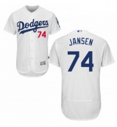 Mens Majestic Los Angeles Dodgers 74 Kenley Jansen White Home Flex Base Authentic Collection MLB Jersey Mens Majestic Los Angeles Dodgers 74 Kenley Jansen White Home Flex Base Authentic Collection MLB Jersey
