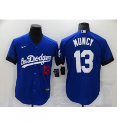 Men's Nike Los Angeles Dodgers #13 Max Muncy Blue Game City Player Jersey Men's Nike Los Angeles Dodgers #13 Max Muncy Blue Game City Player Jersey
