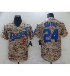Men's Nike Los Angeles Dodgers #24 Kobe Bryant Authentic Camo Realtree Collection Jersey Men's Nike Los Angeles Dodgers #24 Kobe Bryant Authentic Camo Realtree Collection Jersey