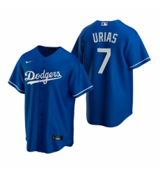 Mens Nike Los Angeles Dodgers 7 Julio Urias Royal Alternate Stitched Baseball Jerse Mens Nike Los Angeles Dodgers 7 Julio Urias Royal Alternate Stitched Baseball Jerse