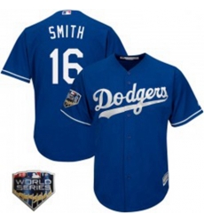 Will Smith Mens Los Angeles Dodgers Royal Replica Cool Base Alternate 2018 World Series Jersey Majestic Will Smith Mens Los Angeles Dodgers Royal Replica Cool Base Alternate 2018 World Series Jersey Majestic