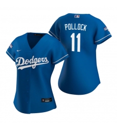 Women Los Angeles Dodgers 11 A J Pollock Royal 2020 World Series Champions Replica Jersey Women Los Angeles Dodgers 11 A J Pollock Royal 2020 World Series Champions Replica Jersey