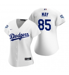 Women Los Angeles Dodgers 85 Dustin May White 2020 World Series Champions Replica Jersey Women Los Angeles Dodgers 85 Dustin May White 2020 World Series Champions Replica Jersey