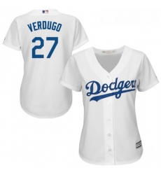 Women Los Angeles Dodgers Alex Verdugo White Cool Base Road Player MLB Jersey Women Los Angeles Dodgers Alex Verdugo White Cool Base Road Player MLB Jersey