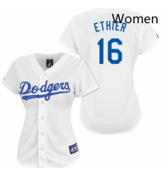 Womens Majestic Los Angeles Dodgers 16 Andre Ethier Authentic White MLB Jersey Womens Majestic Los Angeles Dodgers 16 Andre Ethier Authentic White MLB Jersey