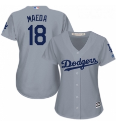 Womens Majestic Los Angeles Dodgers 18 Kenta Maeda Authentic Grey Road Cool Base MLB Jersey Womens Majestic Los Angeles Dodgers 18 Kenta Maeda Authentic Grey Road Cool Base MLB Jersey
