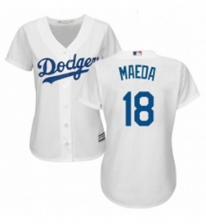 Womens Majestic Los Angeles Dodgers 18 Kenta Maeda Authentic White Home Cool Base MLB Jersey Womens Majestic Los Angeles Dodgers 18 Kenta Maeda Authentic White Home Cool Base MLB Jersey