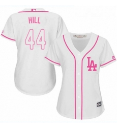 Womens Majestic Los Angeles Dodgers 44 Rich Hill Authentic White Fashion Cool Base MLB Jersey Womens Majestic Los Angeles Dodgers 44 Rich Hill Authentic White Fashion Cool Base MLB Jersey