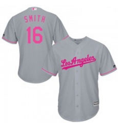 Will Smith Youth Los Angeles Dodgers Gray Replica Cool Base Mothers Day Jersey Majestic Will Smith Youth Los Angeles Dodgers Gray Replica Cool Base Mothers Day Jersey Majestic