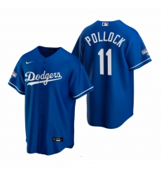Youth Los Angeles Dodgers 11 A J Pollock Royal 2020 World Series Champions Replica Jersey Youth Los Angeles Dodgers 11 A J Pollock Royal 2020 World Series Champions Replica Jersey