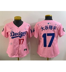 Youth Los Angeles Dodgers 17 Shohei Ohtani Pink 2025 Tokyo Series Limited Stitched Baseball Jersey Youth Los Angeles Dodgers 17 Shohei Ohtani Pink 2025 Tokyo Series Limited Stitched Baseball Jersey