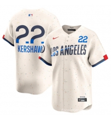 Youth Los Angeles Dodgers 22 Clayton Kershaw Cream 2024 City Connect Limited Stitched Baseball Jersey Youth Los Angeles Dodgers 22 Clayton Kershaw Cream 2024 City Connect Limited Stitched Baseball Jersey