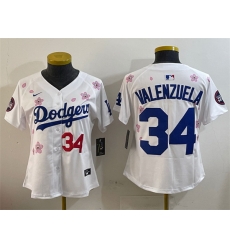 Youth Los Angeles Dodgers 34 Fernando Valenzuela White 2025 Tokyo Series Limited Stitched Baseball Jersey Youth Los Angeles Dodgers 34 Fernando Valenzuela White 2025 Tokyo Series Limited Stitched Baseball Jersey