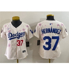 Youth Los Angeles Dodgers 37 Teoscar Hernandez Cream 2025 Tokyo Series Limited Stitched Baseball Jersey Youth Los Angeles Dodgers 37 Teoscar Hernandez Cream 2025 Tokyo Series Limited Stitched Baseball Jersey