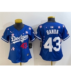 Youth Los Angeles Dodgers 43 Anthony Banda Royal 2025 Tokyo Series Limited Stitched Baseball Jersey Youth Los Angeles Dodgers 43 Anthony Banda Royal 2025 Tokyo Series Limited Stitched Baseball Jersey