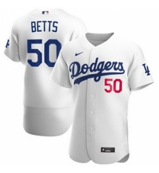 Youth Los Angeles Dodgers 50 Mookie Betts Men Nike White Flex Base MLB Jersey Youth Los Angeles Dodgers 50 Mookie Betts Men Nike White Flex Base MLB Jersey