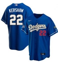 Youth Los Angeles Dodgers Clayton Kershaw 22 Championship Gold Trim Blue Limited All Stitched Flex Base Jersey Youth Los Angeles Dodgers Clayton Kershaw 22 Championship Gold Trim Blue Limited All Stitched Flex Base Jersey
