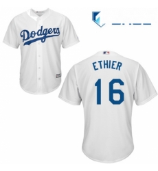 Youth Majestic Los Angeles Dodgers 16 Andre Ethier Replica White Home Cool Base MLB Jersey Youth Majestic Los Angeles Dodgers 16 Andre Ethier Replica White Home Cool Base MLB Jersey