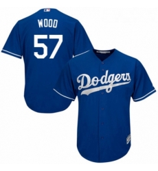 Youth Majestic Los Angeles Dodgers 57 Alex Wood Authentic Royal Blue Alternate Cool Base MLB Jersey Youth Majestic Los Angeles Dodgers 57 Alex Wood Authentic Royal Blue Alternate Cool Base MLB Jersey