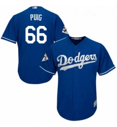 Youth Majestic Los Angeles Dodgers 66 Yasiel Puig Replica Royal Blue Alternate 2017 World Series Bound Cool Base MLB Jersey Youth Majestic Los Angeles Dodgers 66 Yasiel Puig Replica Royal Blue Alternate 2017 World Series Bound Cool Base MLB Jersey