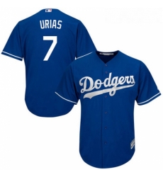 Youth Majestic Los Angeles Dodgers 7 Julio Urias Authentic Royal Blue Alternate Cool Base MLB Jersey Youth Majestic Los Angeles Dodgers 7 Julio Urias Authentic Royal Blue Alternate Cool Base MLB Jersey
