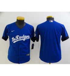 Youth Nike Los Angeles Dodgers Blank Blue City Player Jersey Youth Nike Los Angeles Dodgers Blank Blue City Player Jersey