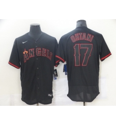 Los Angeles Angels 17 Shohei Ohtani Black Nike Flexbase Jersey Los Angeles Angels 17 Shohei Ohtani Black Nike Flexbase Jersey